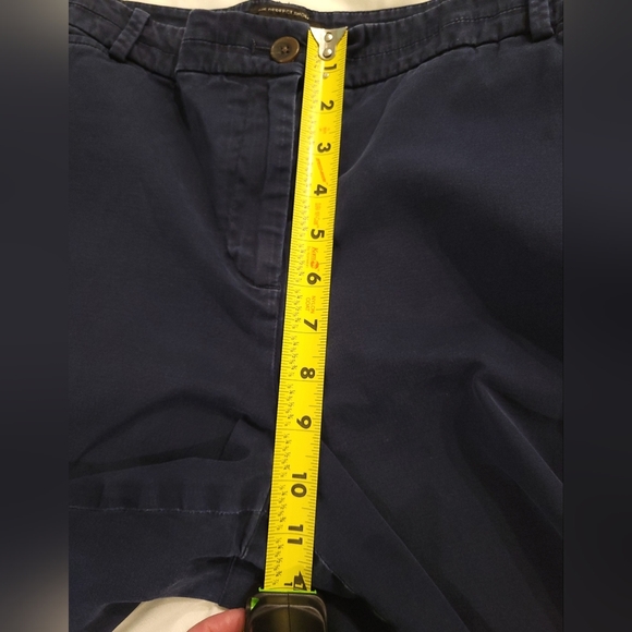 TALBOTS The Perfect Short Dark Navy Blue Shorts Size 16 - Picture 8 of 9